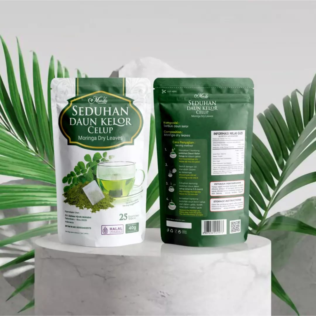                                     Seduhan Daun Kelor Celup